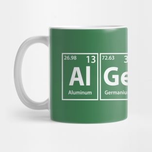 Algebra (Al-Ge-B-Ra) Periodic Elements Spelling Mug